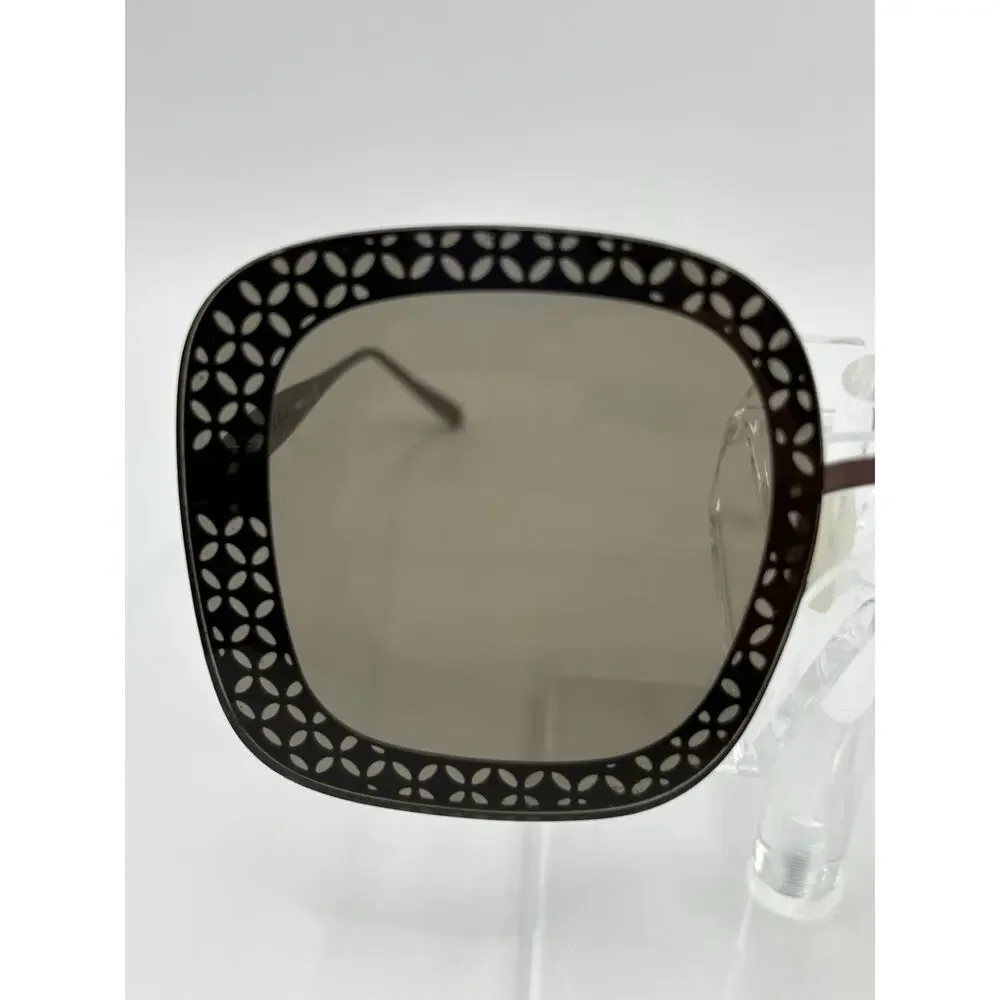Alaia Oversized Square Sunglasses Brown Lens Women 63mm